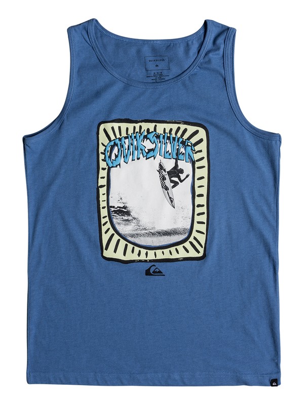 quiksilver, HULA PENA TANK BJ0, BRIGHT COBALT (bpc0) 0 HULA PENA TANK BJ0 AQBZT03336 Quiksilver