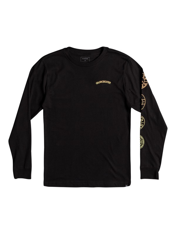 quiksilver, Boys 8 -16 Next Steps Long Sleeve Tee, BLACK (kvj0) 0 Boys 8 -16 Next Steps Long Sleeve Tee AQBZT03361 Quiksilver