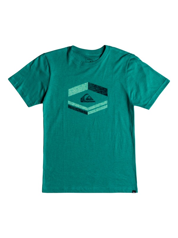 quiksilver, Boys 8-16 Major Tone - T-Shirt, TROPIC GREEN (bnf0) 0 Boys 8-16 Major Tone - T-Shirt Blue AQBZT03362 Quiksilver