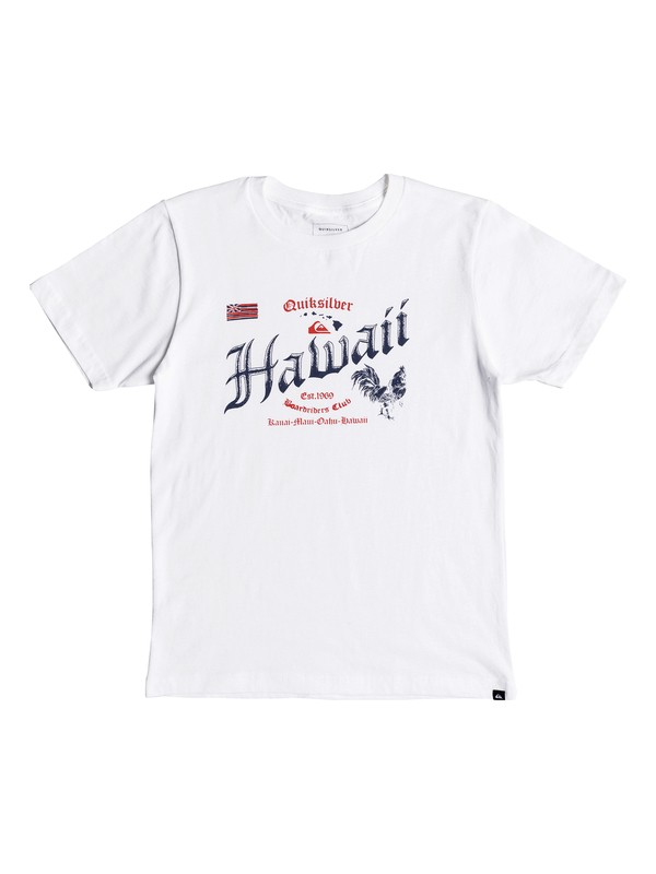 quiksilver, Camiseta Hawaii Rooster, WHITE (wbb0) 0 Camiseta Hawaii Rooster AQBZT03375 Quiksilver