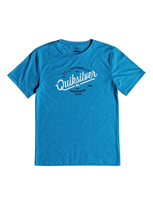 quiksilver, Boy's 8-16 Sand Pounder Technical Tee, MALIBU HEATHER (bmah) 0 Boy's 8-16 Sand Pounder Technical Tee AQBZT03379 Quiksilver