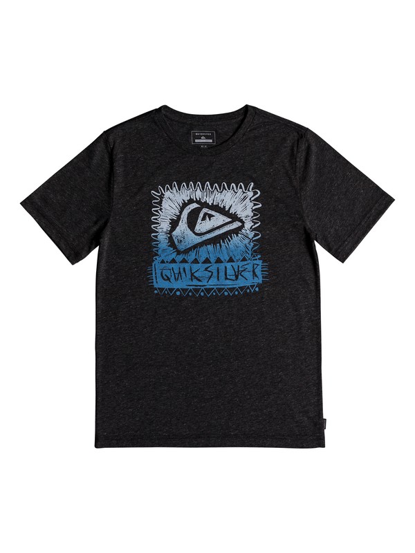 quiksilver, Boys 8-16 Lazer Cut - Technical T-Shirt, CHARCOAL HEATHER (ktah) 0 Boys 8-16 Lazer Cut - Technical T-Shirt AQBZT03380 Quiksilver