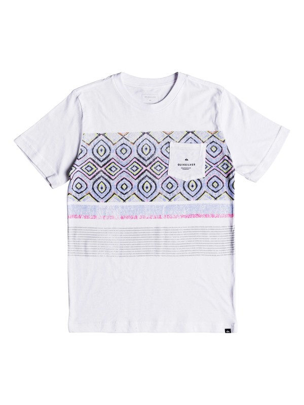 quiksilver, Boy's 8-16 Chumbo Tee, WHITE (wbb0) 0 Boy's 8-16 Chumbo Tee AQBZT03405 Quiksilver