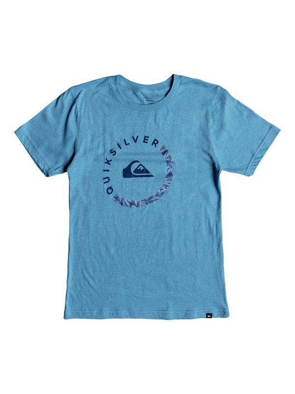 quiksilver, Boy's 8-16 Slab Session Tee, CENDRE BLUE (bll0) 0 Boy's 8-16 Slab Session Tee Blue AQBZT03412 Quiksilver