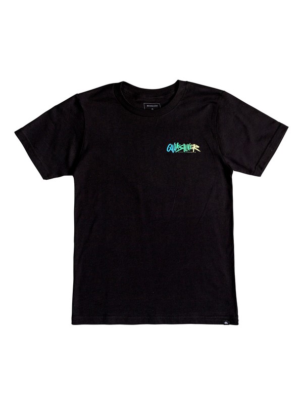quiksilver, Boy's 8-16 Rough Script Tee, BLACK (kvj0) 0 Boy's 8-16 Rough Script Tee Black AQBZT03413 Quiksilver