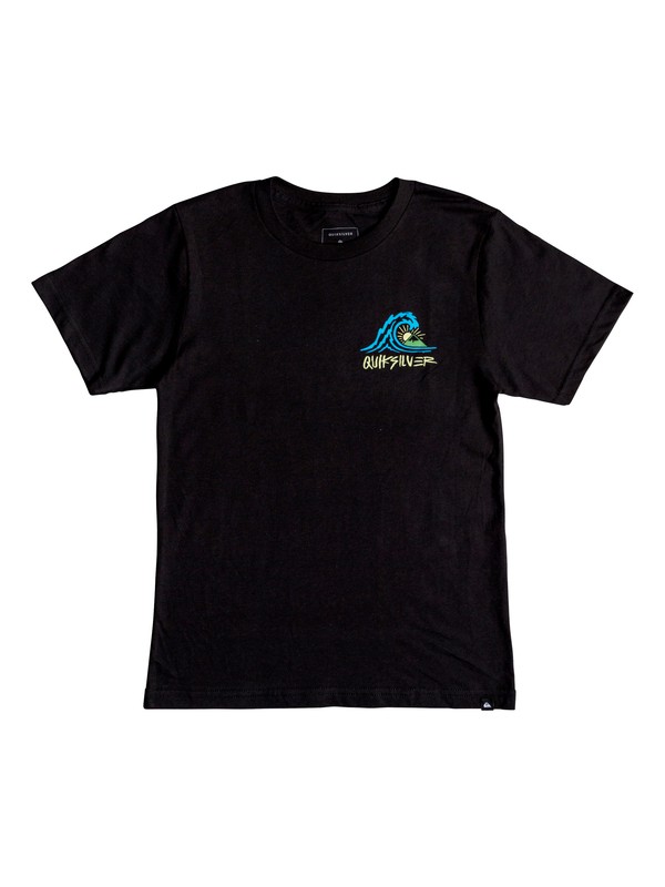 quiksilver, Niños 8-16 Camiseta Quik Start, BLACK (kvj0) 0 Niños 8-16 Camiseta Quik Start Negro AQBZT03416 Quiksilver