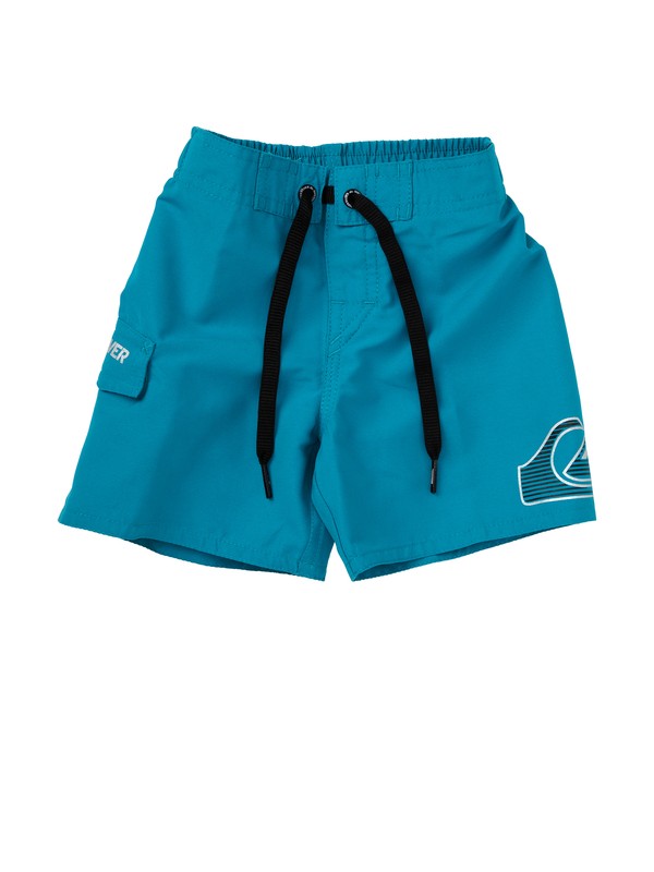 quiksilver, Baby Stomping Boardshorts, TILE BLUE (bny0) 0 Baby Stomping Boardshorts AQIBS00040 Quiksilver