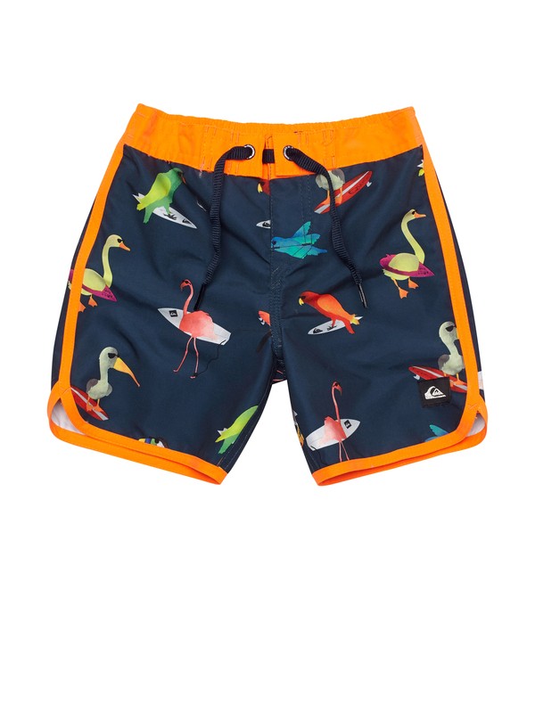 quiksilver, Baby Pollybird Boardshorts, NAVY (ktp6) 0 Baby Pollybird Boardshorts AQIBS00042 Quiksilver