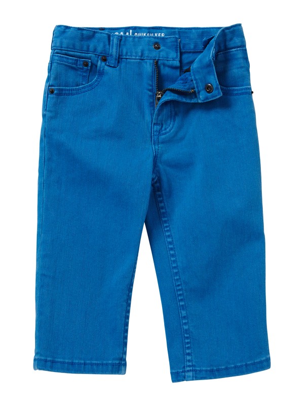 quiksilver, Baby Distortion Jeans, BLUE VELVET (bqw0) 0 Baby Distortion Jeans AQIDP00001 Quiksilver