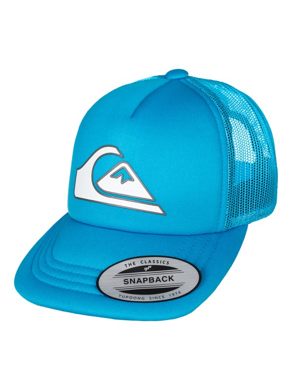 quiksilver, Baby Snapper Hat, NEON BLUE (bnm0) 0 Baby Snapper Hat AQIHA03009 Quiksilver