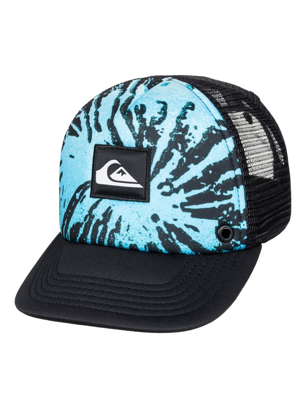 quiksilver, Baby Boardies Trucker Hat, GLITCHED HAWAIIAN OCEAN (bmj6) 0 Baby Boardies Trucker Hat AQIHA03039 Quiksilver