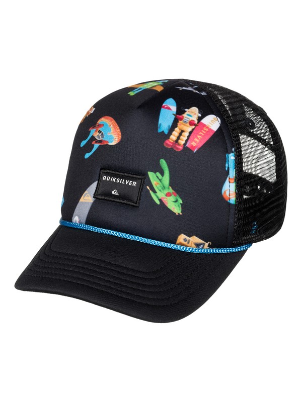 quiksilver, Submarine - Gorra Tipo Trucker, BLACK (kvj0) 0 Submarine - Gorra Tipo Trucker AQIHA03051 Quiksilver