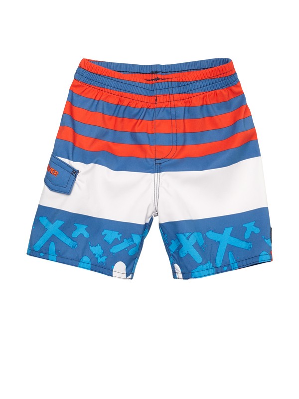 quiksilver, Baby Way Out Volleys, BRIGHT COBALT (bpc6) 0 Baby Way Out Volleys AQIJV00034 Quiksilver