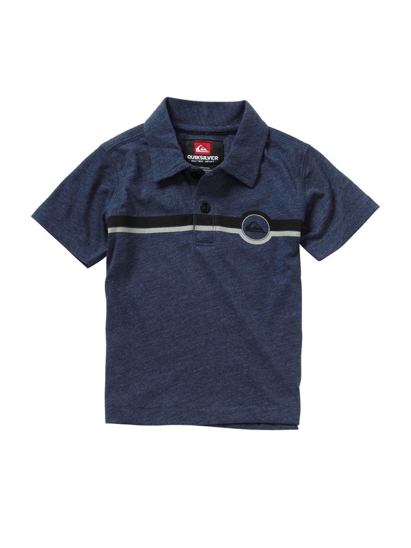 quiksilver, Baby Yolo Polo Shirt, VINTAGE BLUE (btk0) 0 Baby Yolo Polo Shirt AQIKT00021 Quiksilver