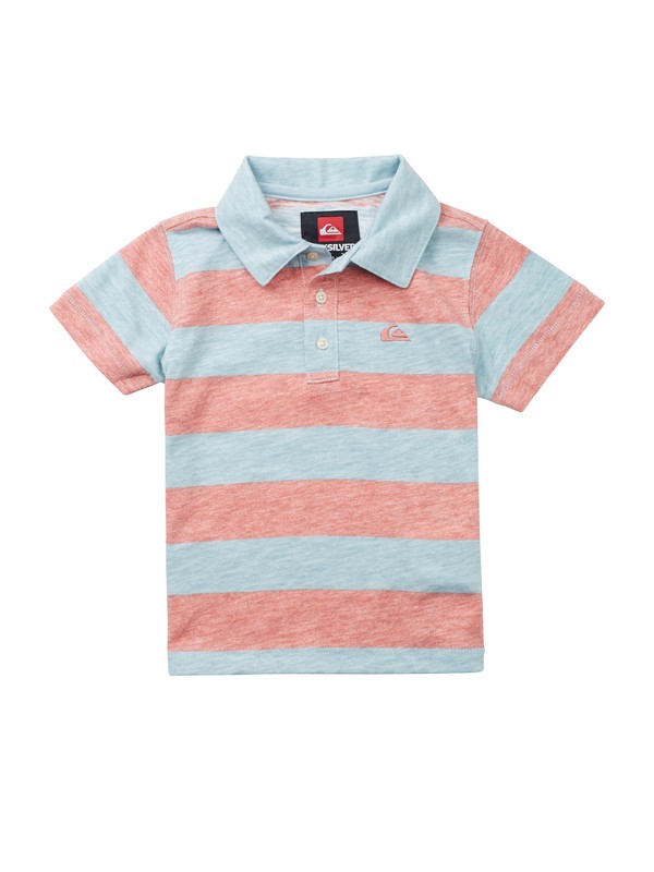 quiksilver, Baby Mind Gap Polo Shirt, ICICLE (bfg3) 0 Baby Mind Gap Polo Shirt AQIKT00064 Quiksilver