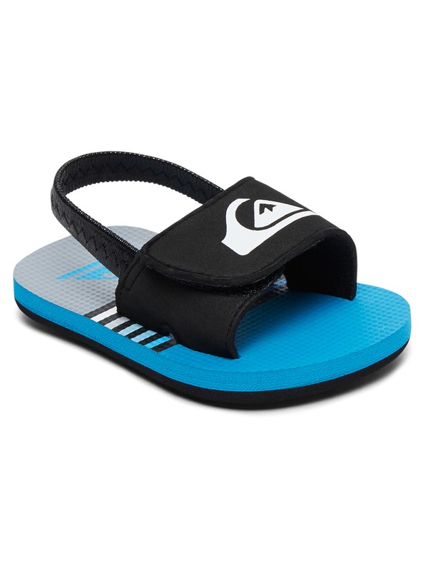 quiksilver, Baby Molokai Layback Sandals, BLUE/GREY/BLUE (xbsb) 0 Baby Molokai Layback Sandals Blue AQIL100006 Quiksilver