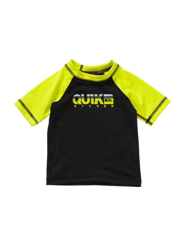 quiksilver, EXTRA EXTRA INFANT SS, GRAPHITE/GREEN (xkkg) 0 EXTRA EXTRA INFANT SS AQIWR00004 Quiksilver