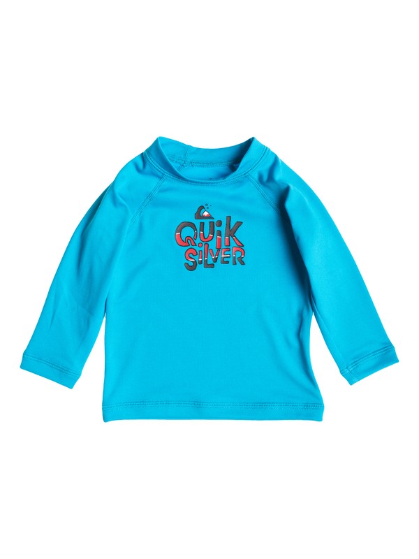 quiksilver, Free Play - Rash vest a maniche lunghe, HAWAIIAN OCEAN (bmj0) 0 Free Play - Rash vest a maniche lunghe AQIWR03003 Quiksilver