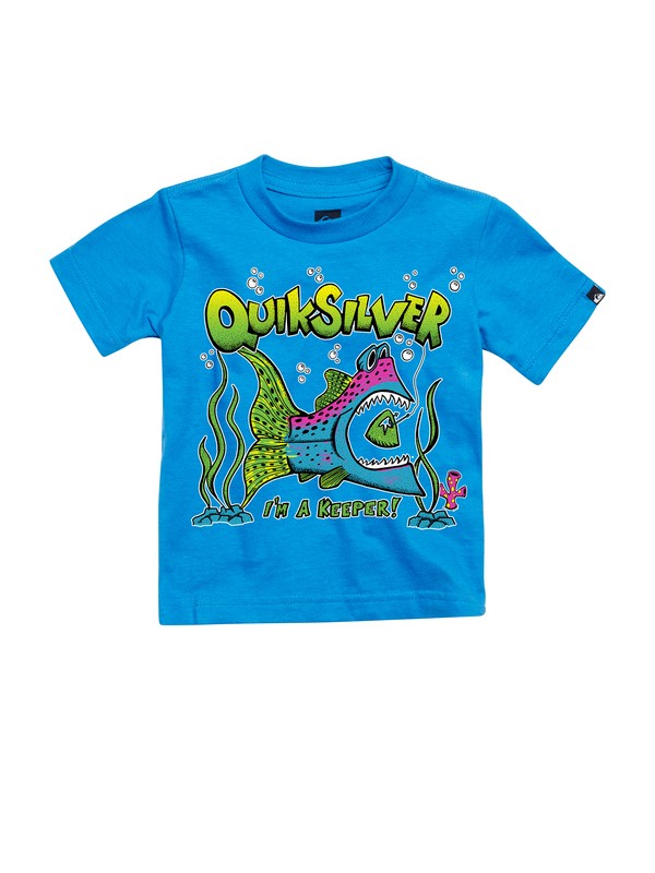 quiksilver, Baby Keeper T-Shirt, SNORKEL (bqc0) 0 Baby Keeper T-Shirt AQIZT00083 Quiksilver