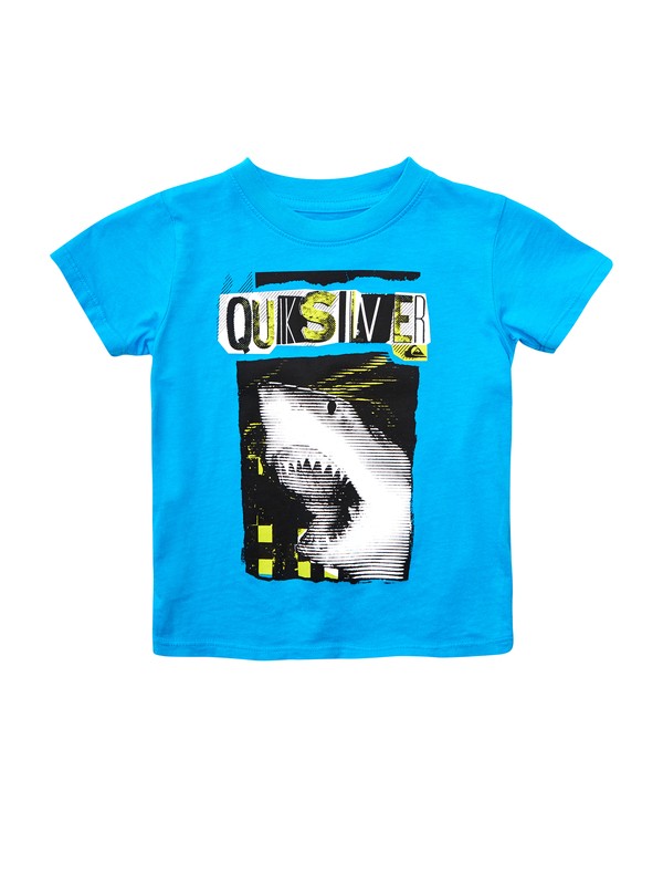 quiksilver, Baby Bitten T-shirt, CYAN/REEF (bmj0) 0 Baby Bitten T-shirt AQIZT00094 Quiksilver