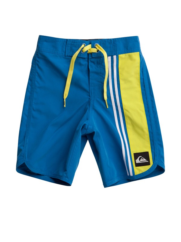 quiksilver, Boys 2-7 OG Comp Stripe Boardshorts, SNORKEL (bqc3) 0 Boys 2-7 OG Comp Stripe Boardshorts AQKBS00073 Quiksilver