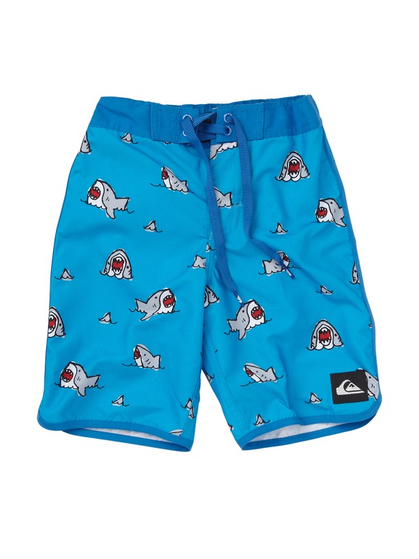 quiksilver, Boys 2-7 Sharkbait Boardshorts, CYAN (bmj6) 0 Boys 2-7 Sharkbait Boardshorts AQKBS00078 Quiksilver