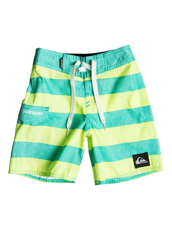 quiksilver, Boys 4-7 Everyday Brigg 19" Boardshorts, POOL GREEN (gmj0) 0 Boys 4-7 Everyday Brigg 19" Boardshorts AQKBS03030 Quiksilver