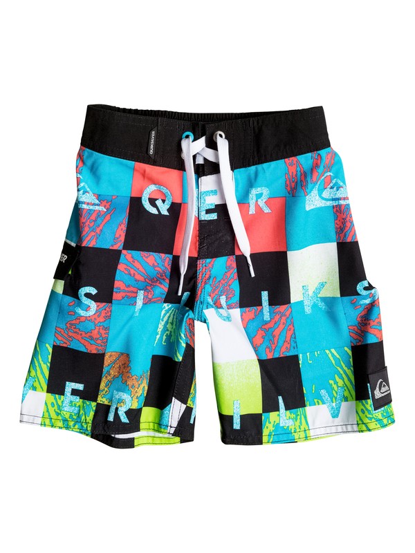 Check Remix 19" - Board Shorts AQKBS03034 0 Boys 4-7 Check Remix Boardshorts AQKBS03034 Quiksilver