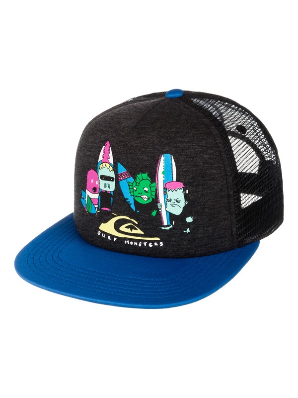 quiksilver, Boys 2-7 Scary Hat, BLACK (kvj0) 0 Boys 2-7 Scary Hat AQKHA03022 Quiksilver