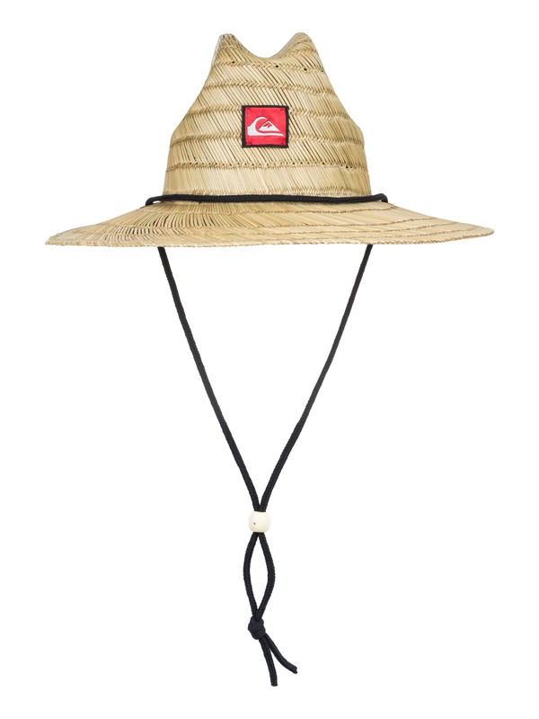 quiksilver, Boy's 2-7 Pierside Straw Lifeguard Hat, NATURAL (yef0) 0 Boy's 2-7 Pierside Straw Lifeguard Hat Yellow AQKHA03072 Quiksilver