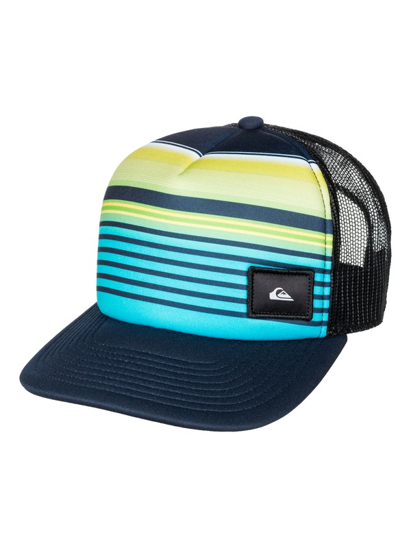 quiksilver, Boys 2-7 Vertson Trucker Hat, NAVY BLAZER (byj0) 0 Boys 2-7 Vertson Trucker Hat AQKHA03078 Quiksilver
