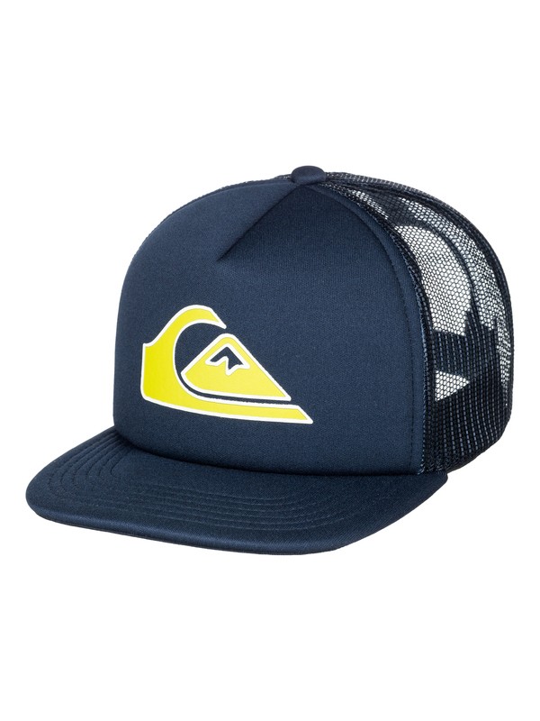 quiksilver, Boys 2-7 Snapper Trucker Hat, NAVY BLAZER (byj0) 0 Boys 2-7 Snapper Trucker Hat AQKHA03081 Quiksilver