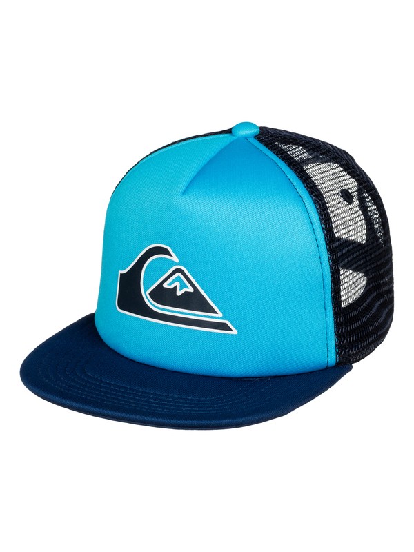 quiksilver, Snapper - Trucker Cap, HAWAIIAN OCEAN (bmj0) 0 Snapper - Trucker Cap AQKHA03100 Quiksilver