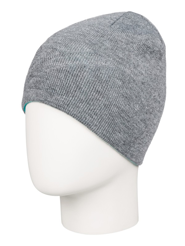 quiksilver, Heatbag - Berretto double face, CHARCOAL HEATHER (ktah) 0 Heatbag - Berretto double face AQKHA03124 Quiksilver