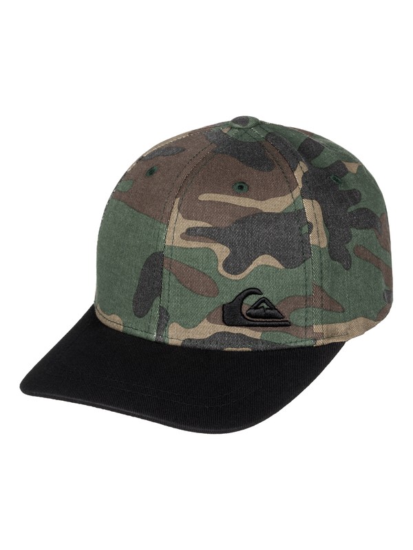 quiksilver, Boy's 2-7 Benchwarmer Flexfit Hat, CAMO (gra0) 0 Boy's 2-7 Benchwarmer Flexfit Hat AQKHA03127 Quiksilver