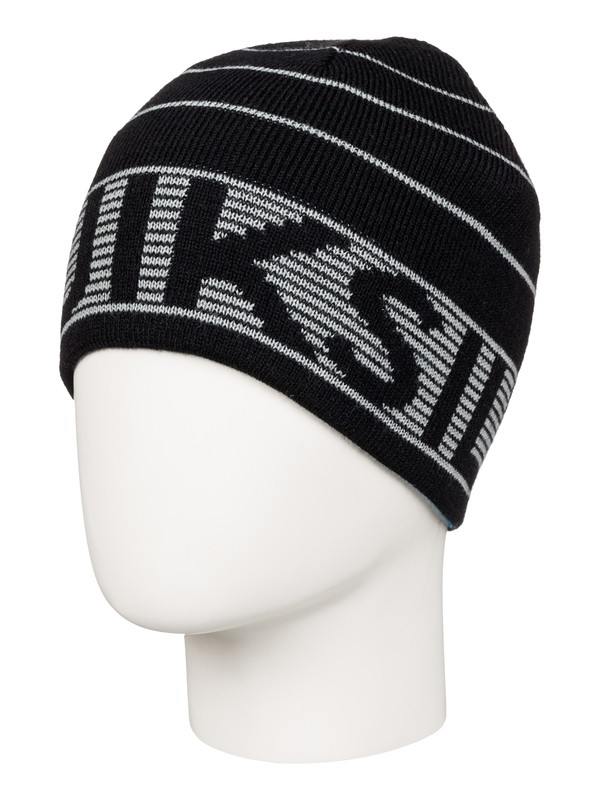 quiksilver, Boy's 2-7 Out Of Bounds Beanie, BLACK (kvj0) 0 Boy's 2-7 Out Of Bounds Beanie AQKHA03144 Quiksilver