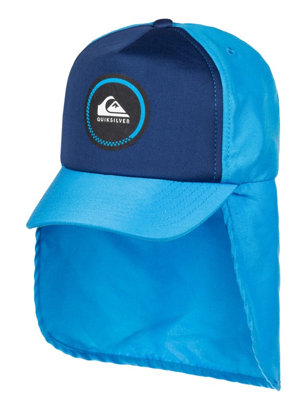 quiksilver, Boy's 2-7 Legion Nest Hat, HAWAIIAN OCEAN (bmj0) 0 Boy's 2-7 Legion Nest Hat AQKHA03147 Quiksilver