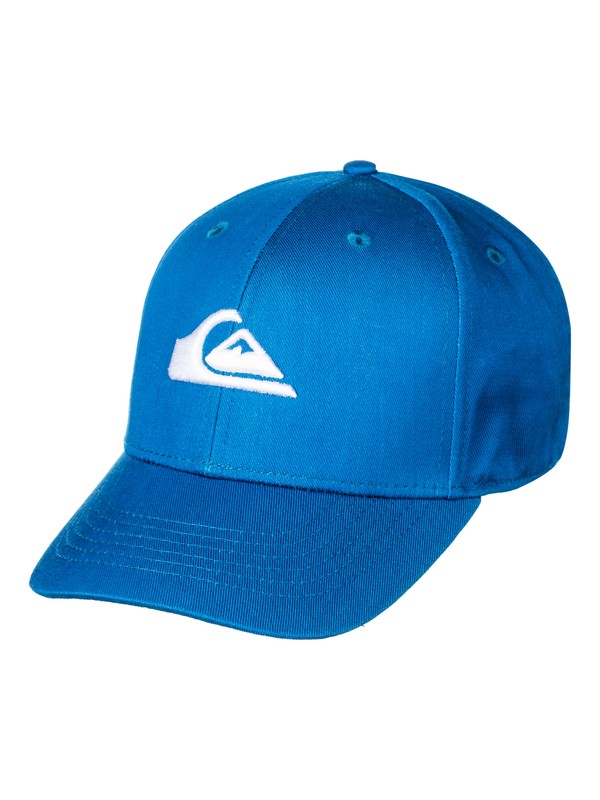 quiksilver, Boy's 8-16 Decades Snapback Hat, MOROCCAN BLUE (bsg0) 0 Boy's 8-16 Decades Snapback Hat Blue AQKHA03151 Quiksilver