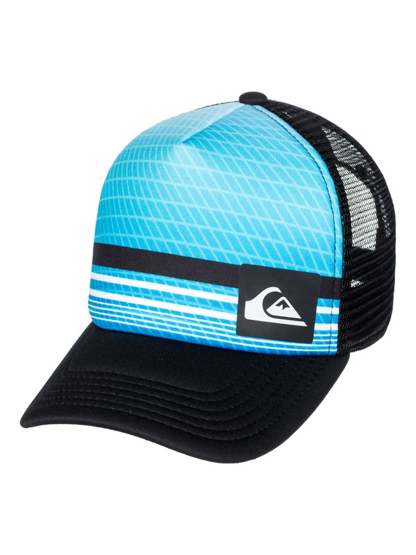 quiksilver, Boy's 2-7 Foamnation Trucker Hat, ATOMIC BLUE (bmm0) 0 Boy's 2-7 Foamnation Trucker Hat AQKHA03194 Quiksilver