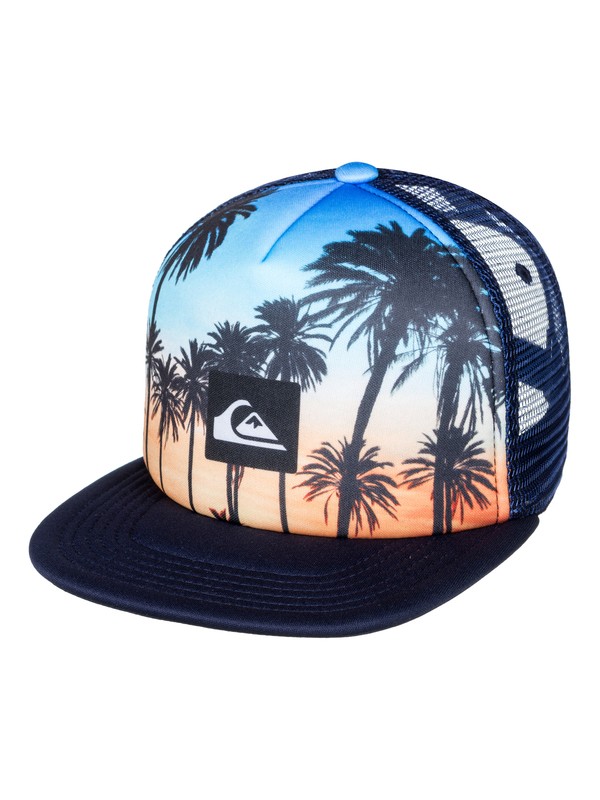 quiksilver, Mix Tape - Casquette trucker pour Garçon 2-7 ans, SILVER LAKE BLUE (bjq0) 0 Mix Tape - Casquette trucker pour Garçon 2-7 ans AQKHA03195 Quiksilver