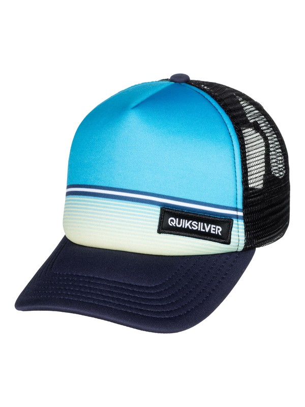 quiksilver, Gorra Trucke Stripe Stare, CYAN BLUE (bkv0) 0 Gorra Trucke Stripe Stare AQKHA03205 Quiksilver