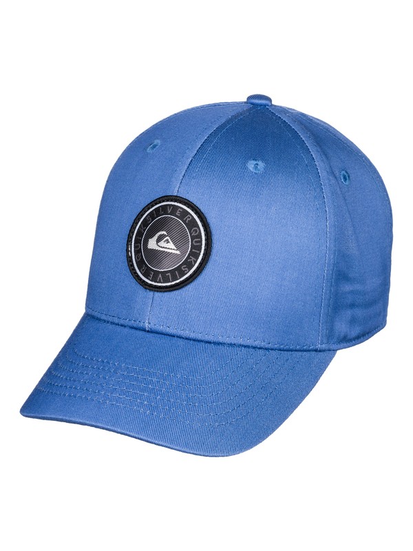 quiksilver, Boy's 2-7 Decades Plus Snapback Hat, BIJOU BLUE (bng0) 0 Boy's 2-7 Decades Plus Snapback Hat Blue AQKHA03241 Quiksilver