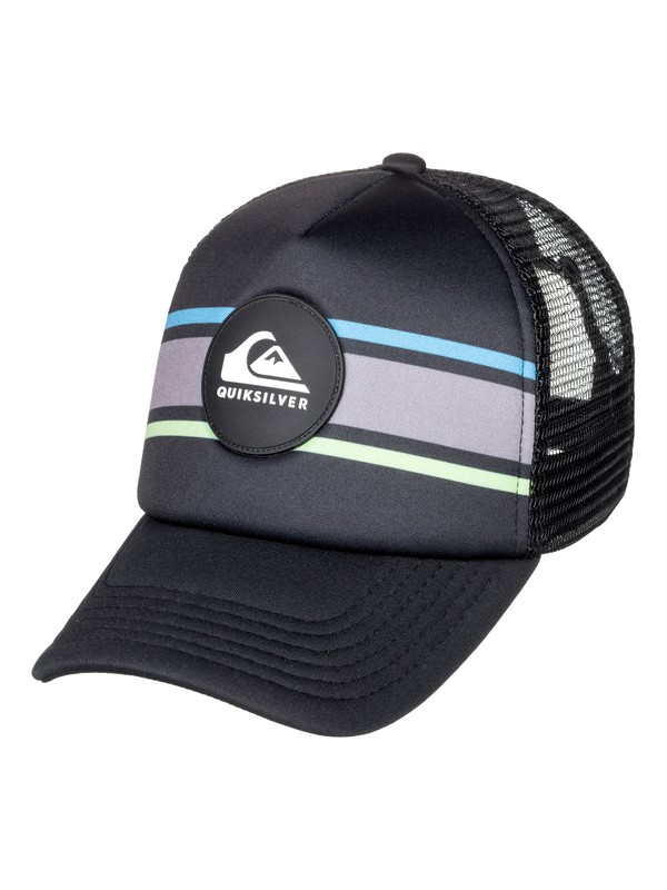 quiksilver, Boy's 2-7 Seasons Debate Trucker Hat, BLACK (kvj0) 0 Boy's 2-7 Seasons Debate Trucker Hat Black AQKHA03244 Quiksilver
