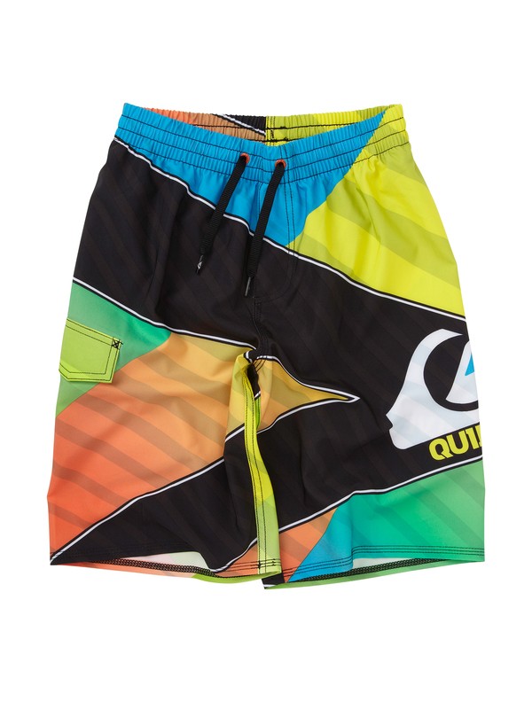 quiksilver, Boys 2-7 Xiting Volley Boardshorts, CYAN (bmj6) 0 Boys 2-7 Xiting Volley Boardshorts AQKJV00035 Quiksilver