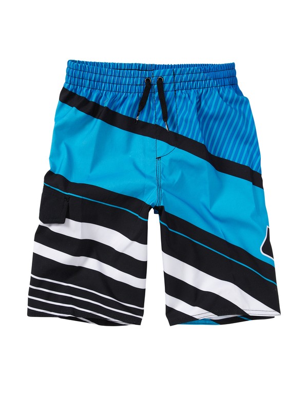 quiksilver, Boys 2-7 Outermission Volleys, BLACK (kvj6) 0 Boys 2-7 Outermission Volleys AQKJV00039 Quiksilver