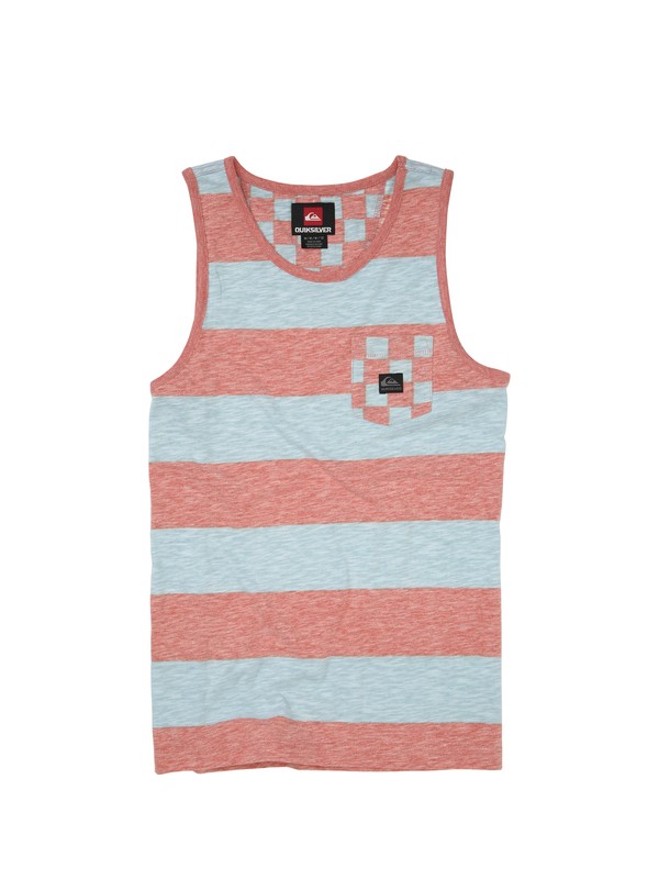 quiksilver, Boys 2-7 Check Your Neck Tank, ICICLE (bfg3) 0 Boys 2-7 Check Your Neck Tank AQKKT00063 Quiksilver