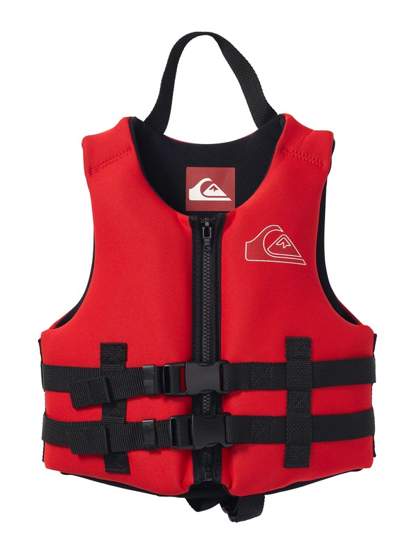 quiksilver, Toddlers Syncro Clockwork Lifevest, RED (red) 0 Toddlers Syncro Clockwork Lifevest AQKWP00001 Quiksilver