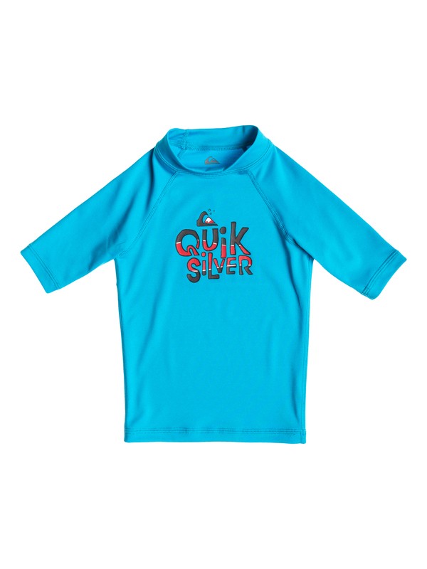 quiksilver, Free Play - Short Sleeve Rash Vest, HAWAIIAN OCEAN (bmj0) 0 Free Play - Short Sleeve Rash Vest AQKWR03003 Quiksilver