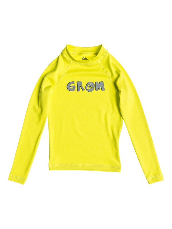 quiksilver, Grom - Lycra, SULPHUR SPRING (ggp0) 0 Grom - Lycra AQKWR03006 Quiksilver