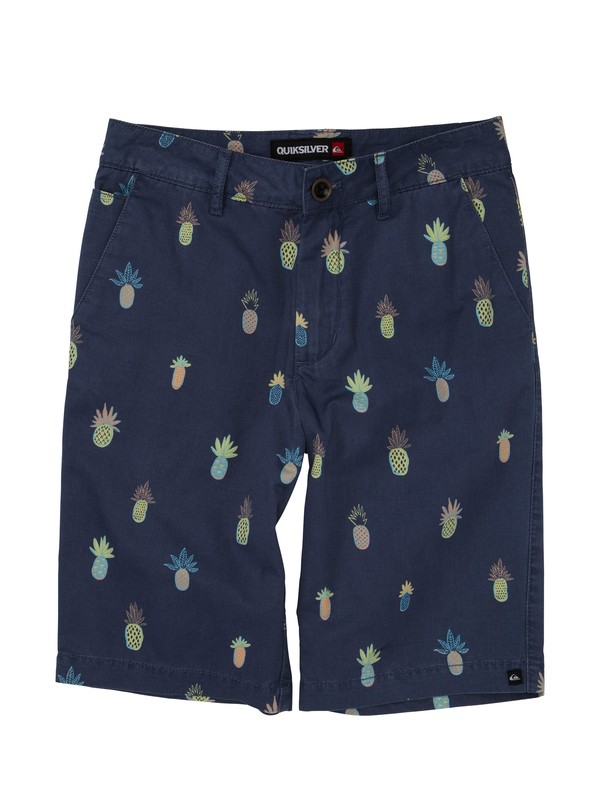 quiksilver, Boys 2-7 Pine Berry Shorts, WASHED NAVY (brq6) 0 Boys 2-7 Pine Berry Shorts AQKWS00083 Quiksilver